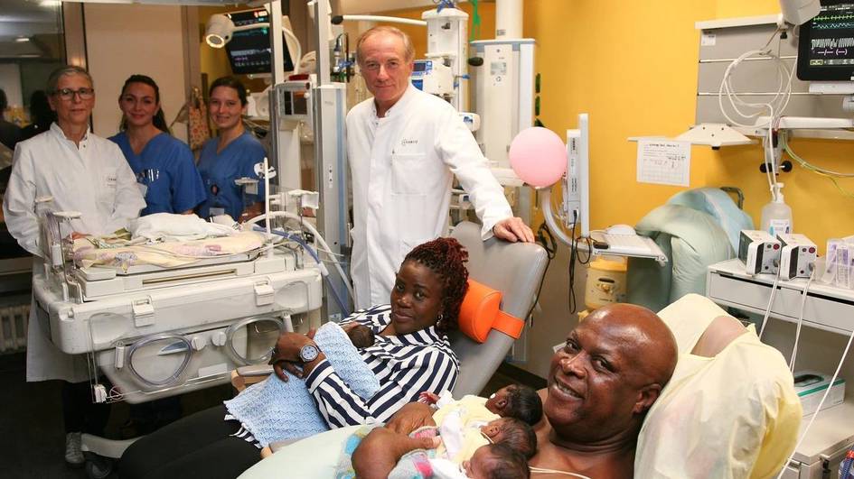 Germaniyada ayol 5 nafar egizakni dunyoga keltirdi